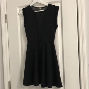 L’atiste Black Dress with Mesh Panel